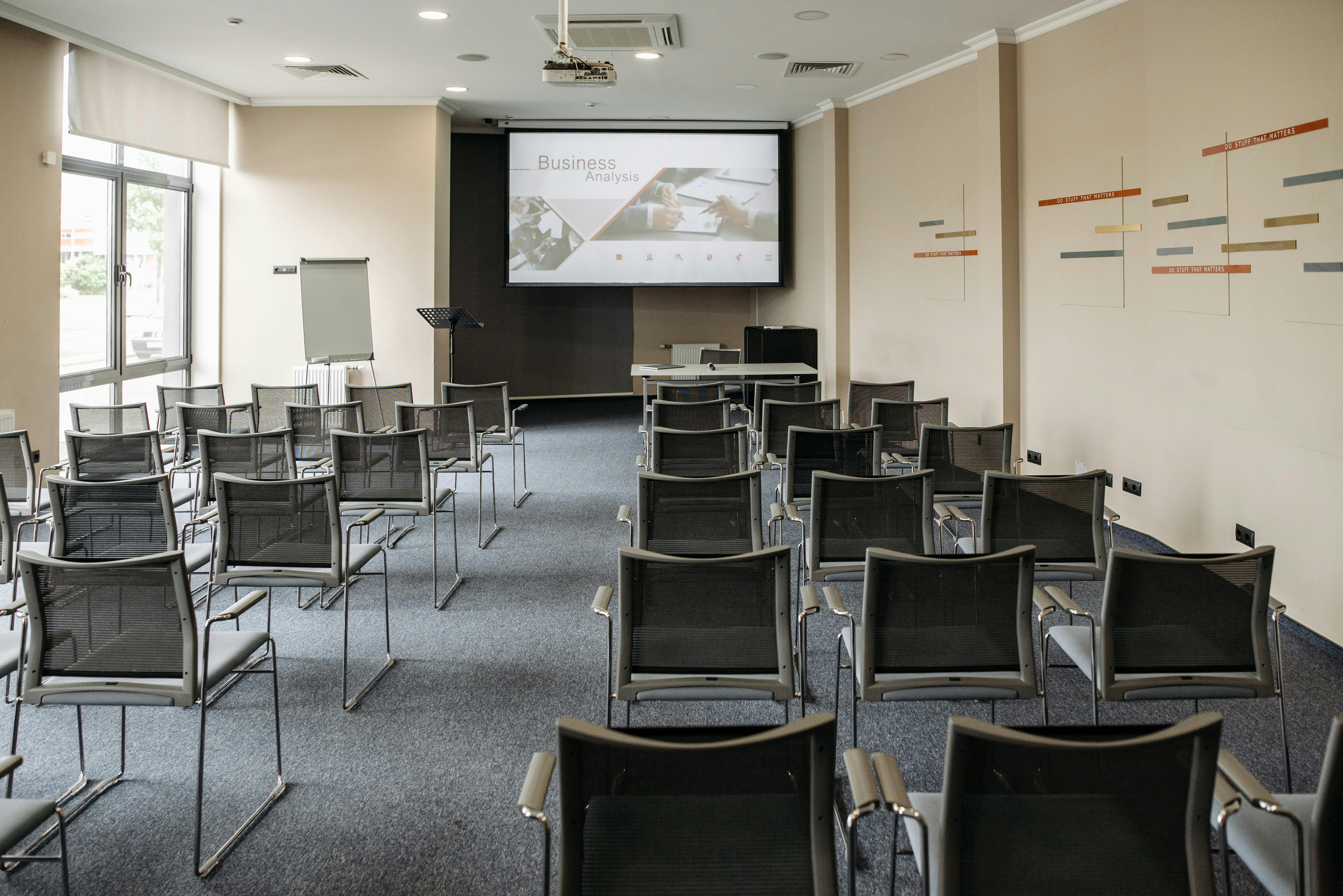 Conference room screen